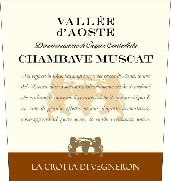 Chambave Muscat La Crotta